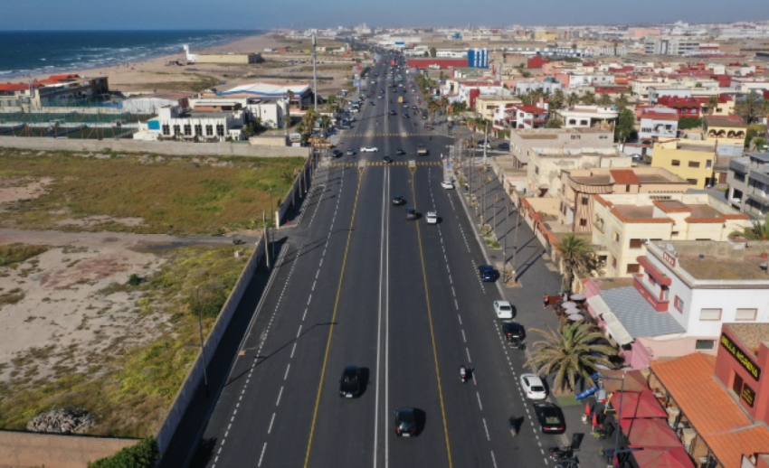 تهيئة الطريق الجهوي 322