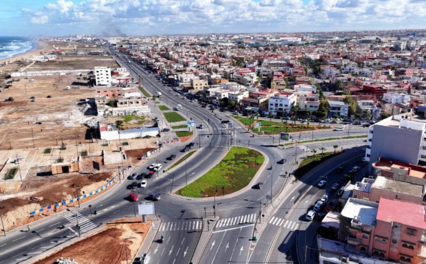 تهيئة الطريق الجهوي 322