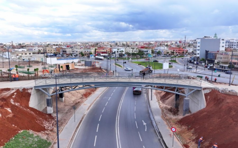 تهيئة الطريق الجهوي 322