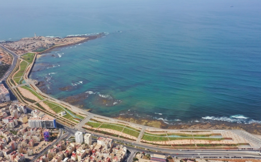 المنتزه البحري لمسجد الحسن الثاني