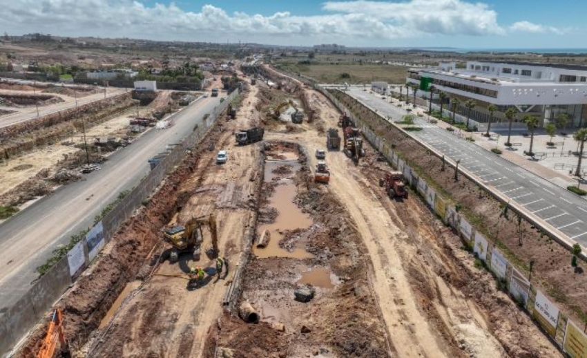 تنمية البنية التحتية  والتنقل بين عمالة الدار البيضاء وإقليم النواصر