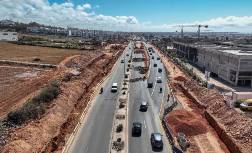 تنمية البنية التحتية  والتنقل بين عمالة الدار البيضاء وإقليم النواصر