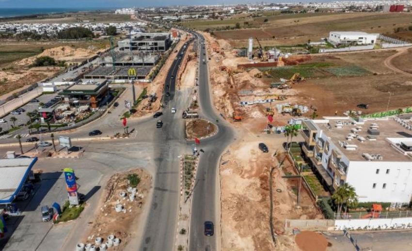 تنمية البنية التحتية  والتنقل بين عمالة الدار البيضاء وإقليم النواصر